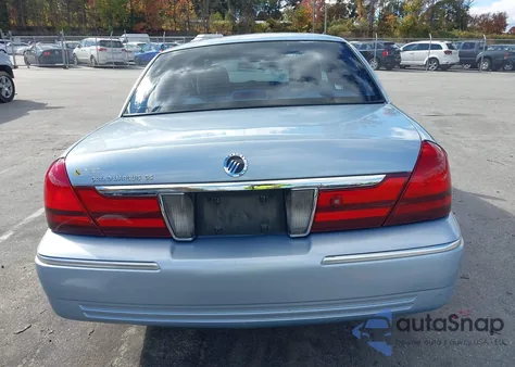 2004 Mercury Grand Marquis Gs from USA, damaged, VIN 2MEFM74WX4X621886